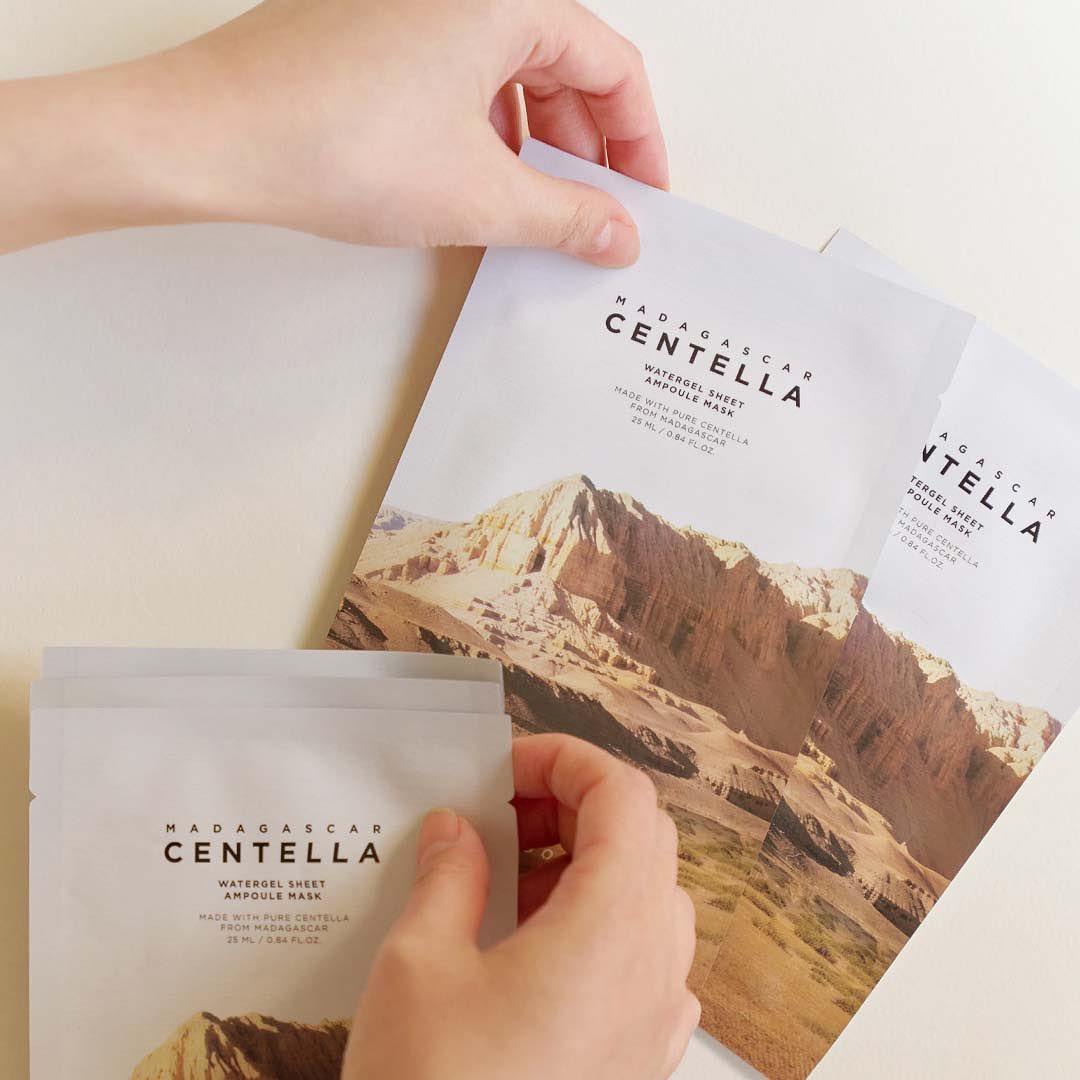 SKIN1004 Madagascar Centella Watergel Sheet Ampoule Mask