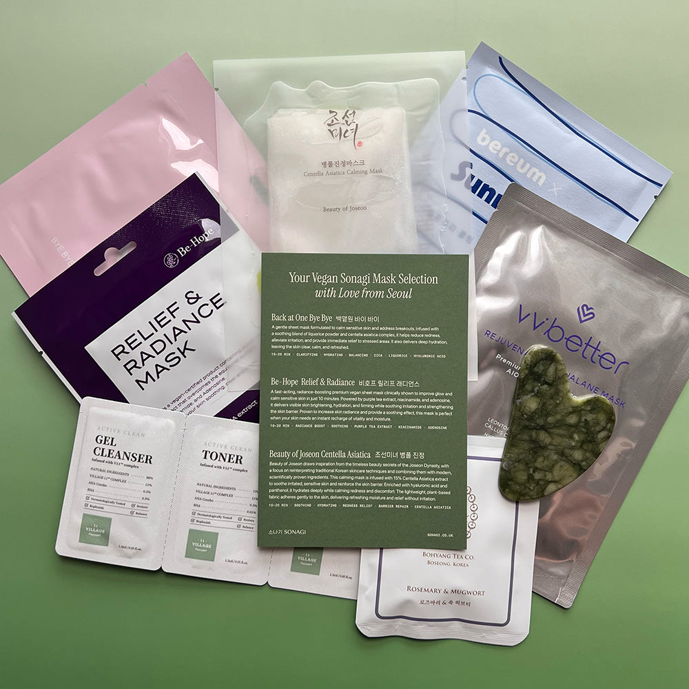 Vegan Korean Mask Box