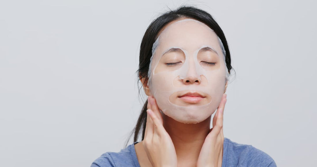 What percentage of the Korean population uses sheet masks?