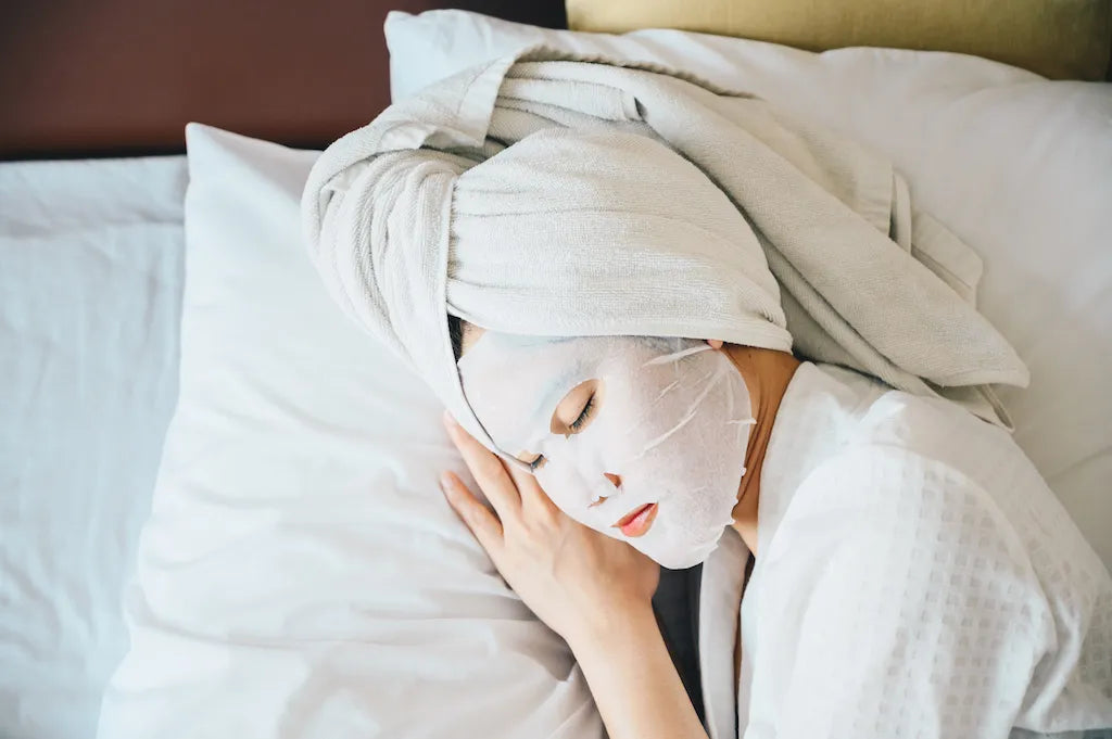 Is it ok to sleep with a sheet mask?