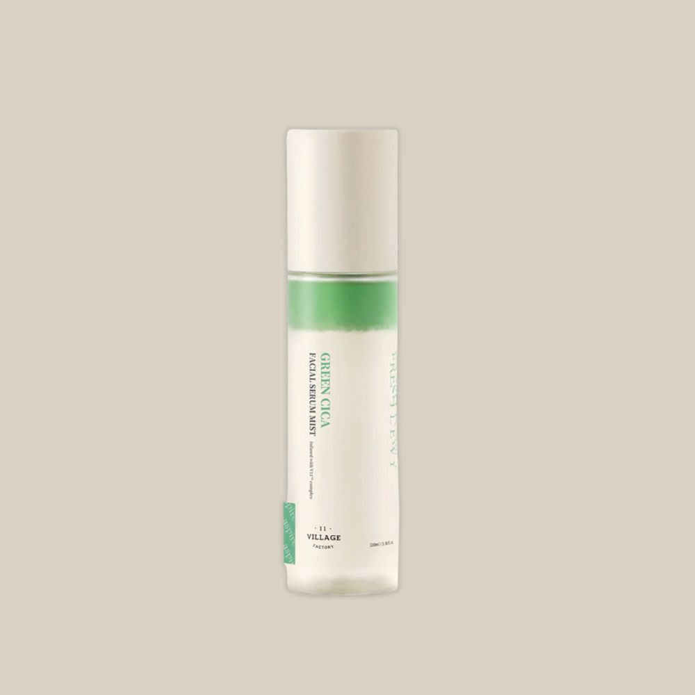 Village 11 Factory Fresh Dewy Green Cica Facial Serum Mist