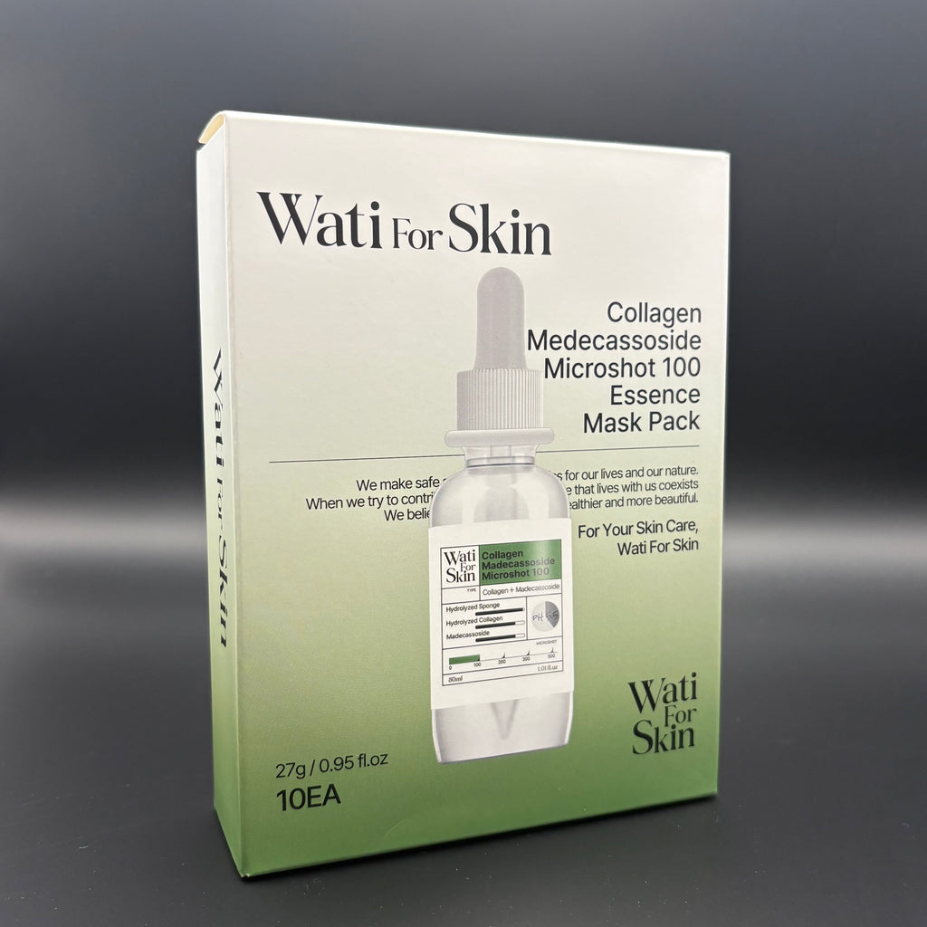 Wati for Skin Collagen Madecassoside Microshot 100 Essence Mask (Box of 10)