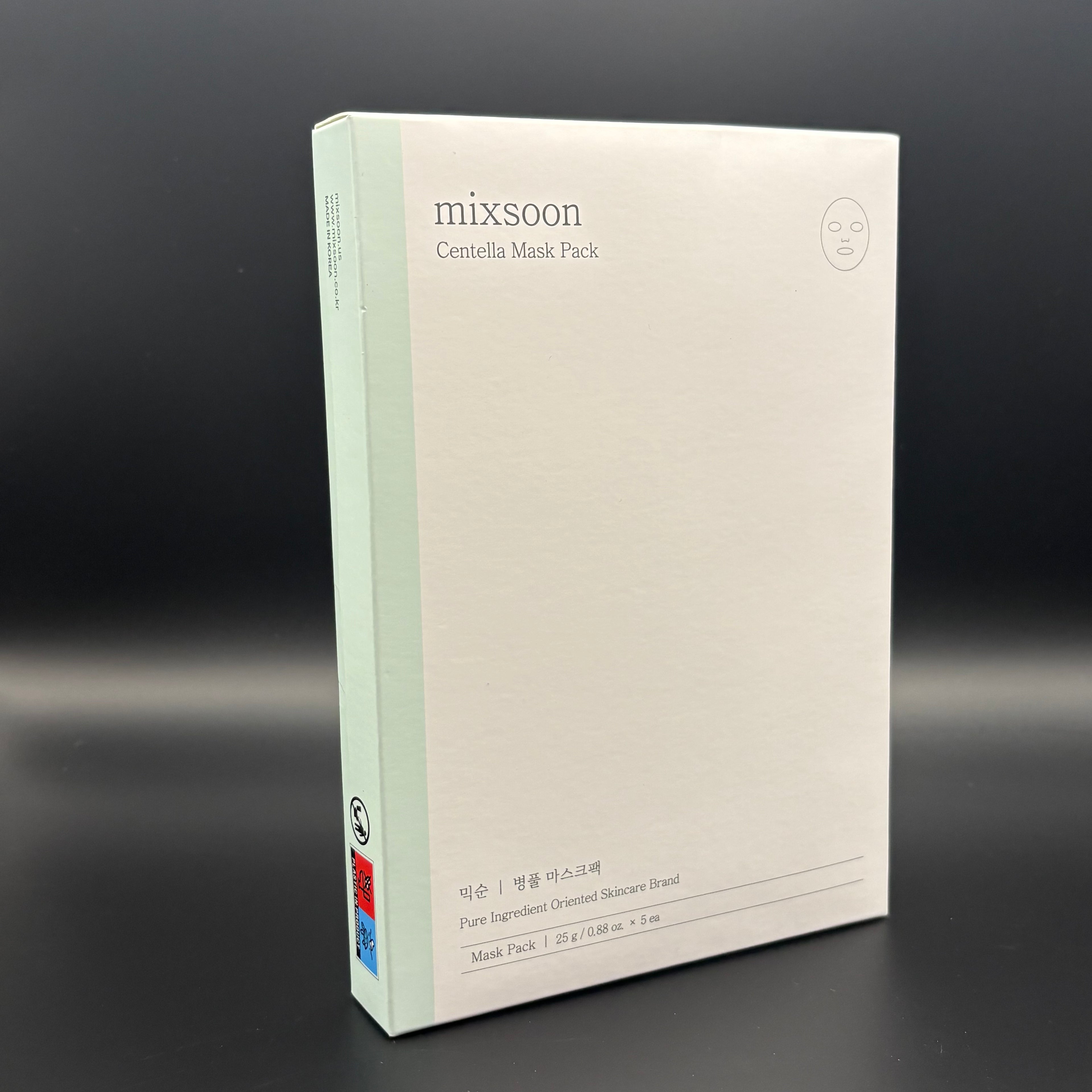 Mixsoon Centella Mask Pack (Box of 5)