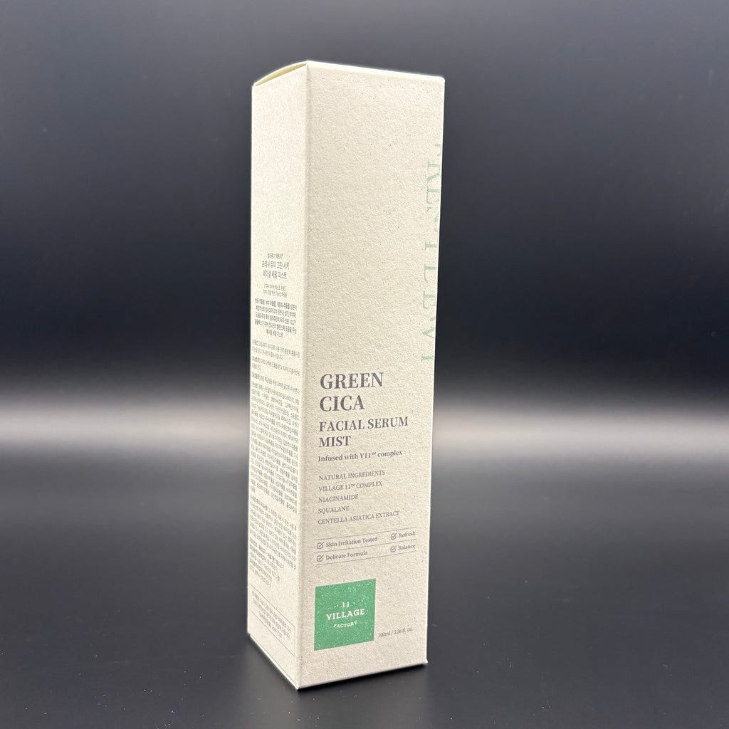 Village 11 Factory Fresh Dewy Green Cica Facial Serum Mist