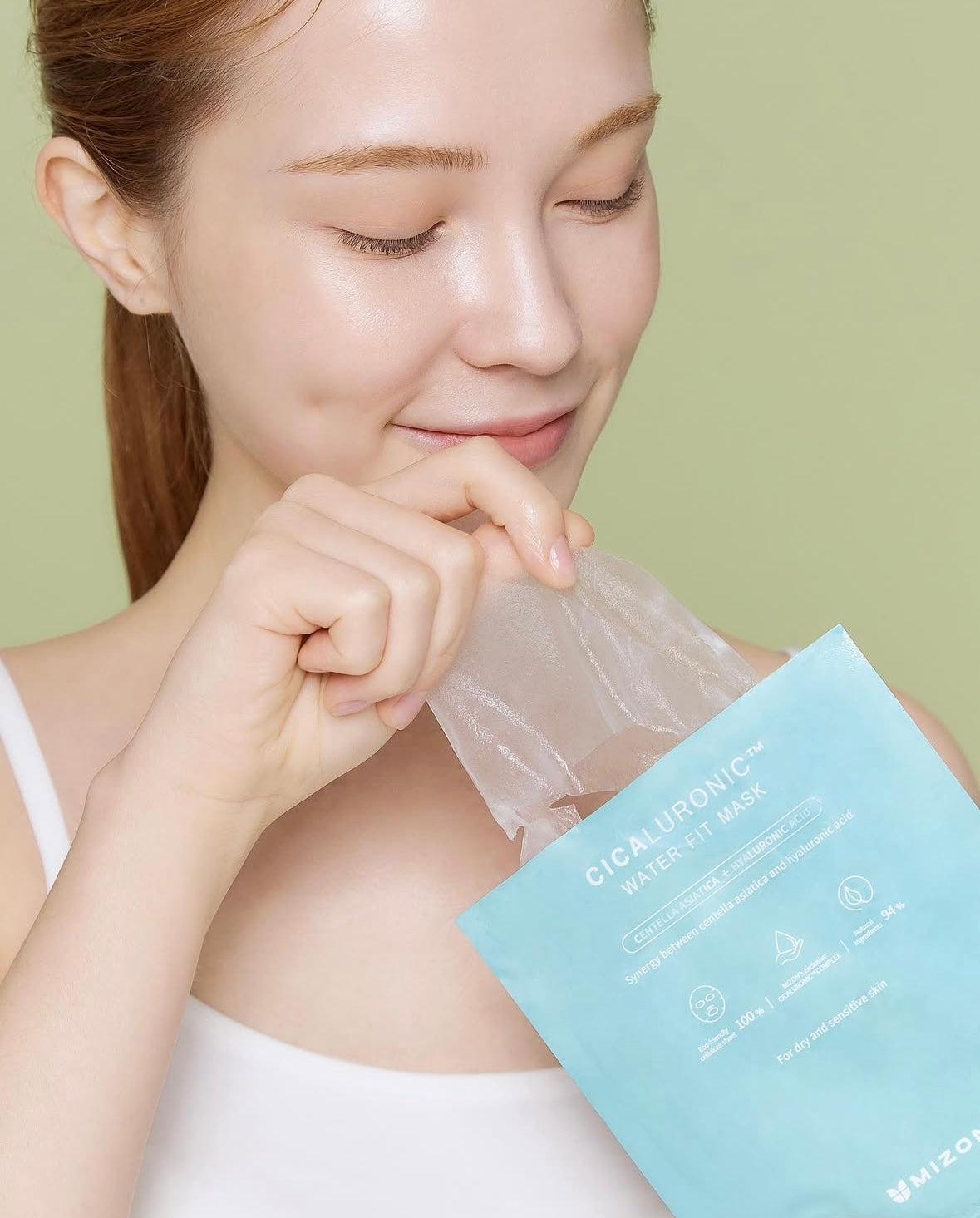 Mizon Cicaluronic Water Fit Mask