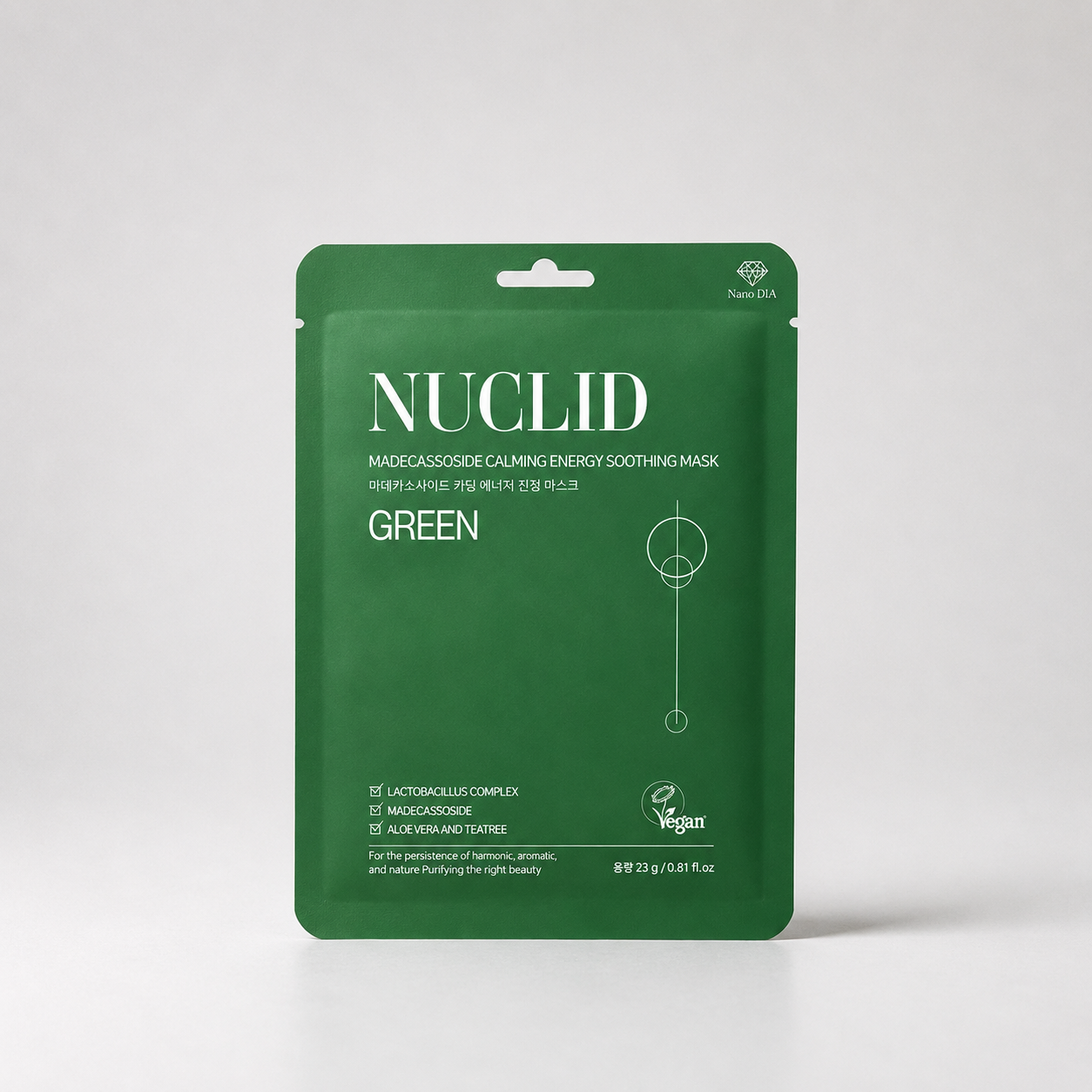 NUCLID Madecassoside Calming Energy Soothing Mask