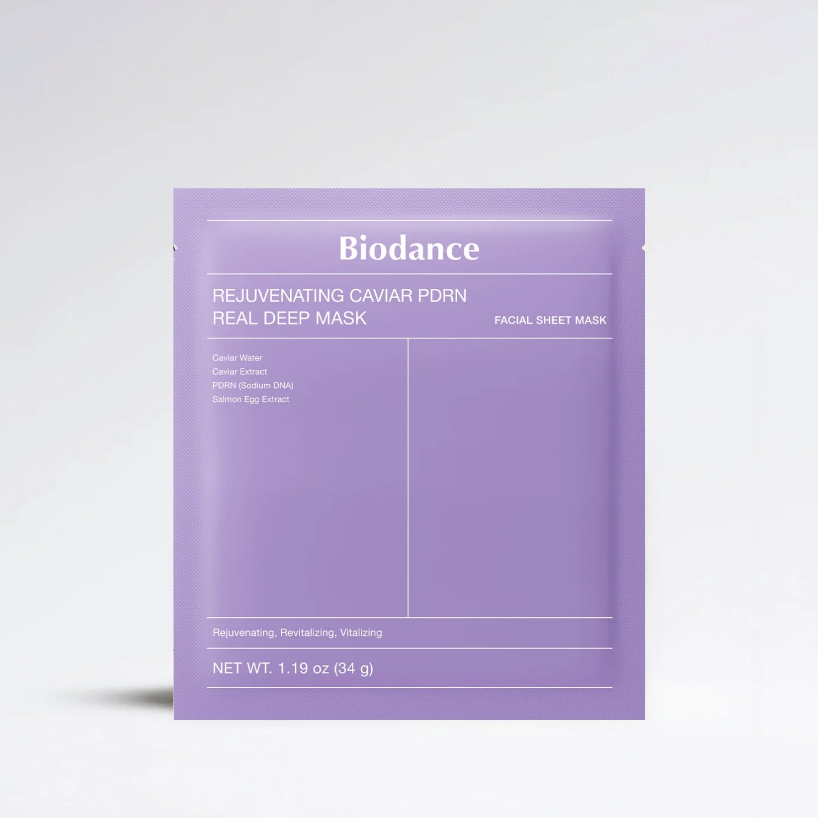 BIODANCE Purple Rejuvenating Caviar PDRN Real Deep Mask
