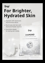 SNP Diamond Shining Moisture Ampoule Mask