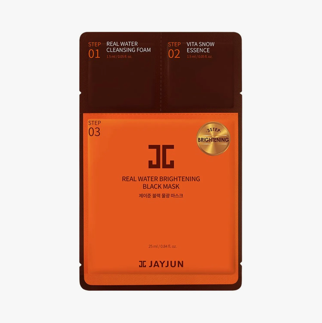 Jayjun Real Water Brightening Black Mask