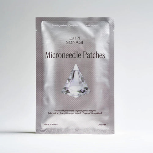SONAGI Microneedle Patches packaging on a white background