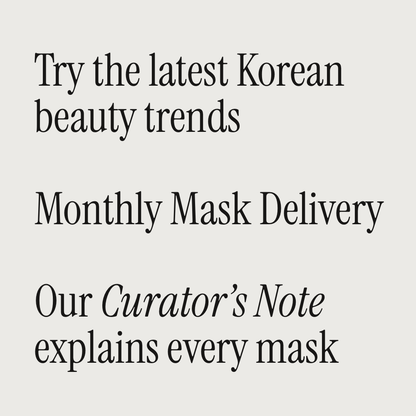 Korean Sheet Mask Box