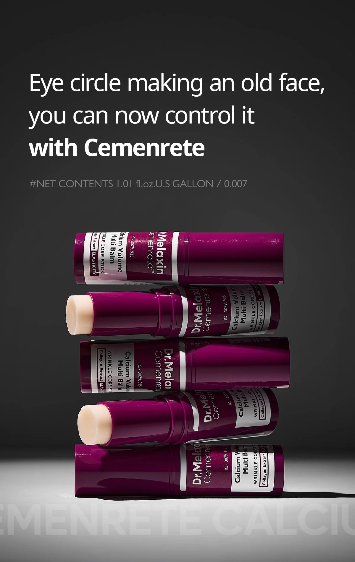 Dr. Melaxin Stick Balm Cemenrete Calcium