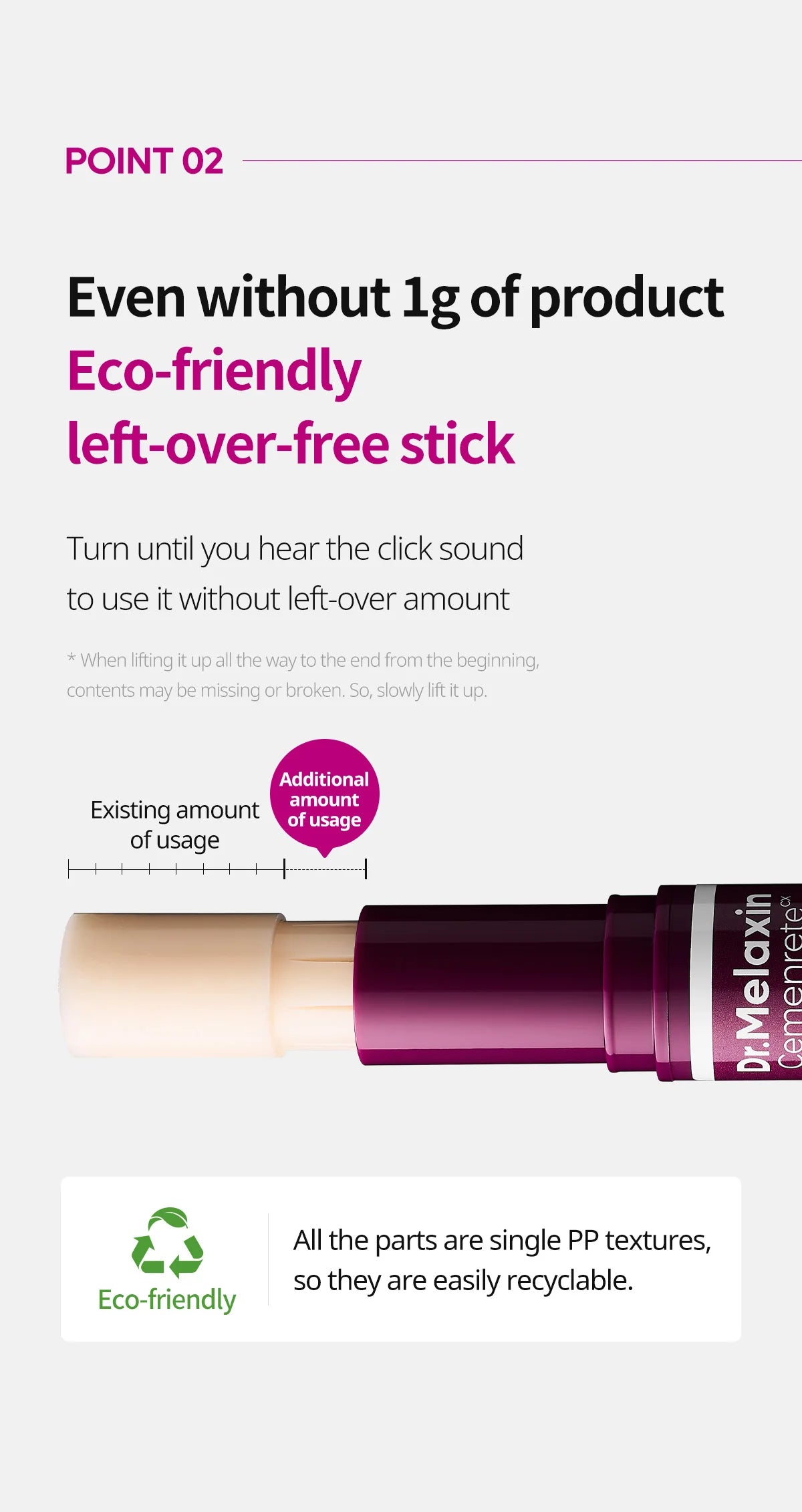 Dr. Melaxin Stick Balm Cemenrete Calcium