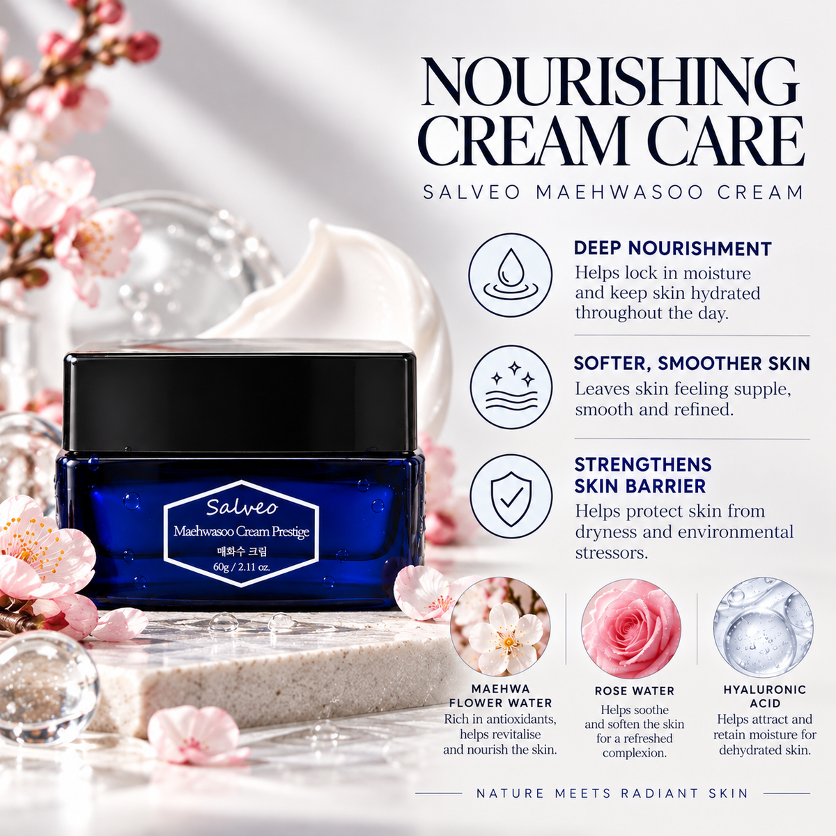 SALVEO Maehwasoo Cream Prestige – 60g