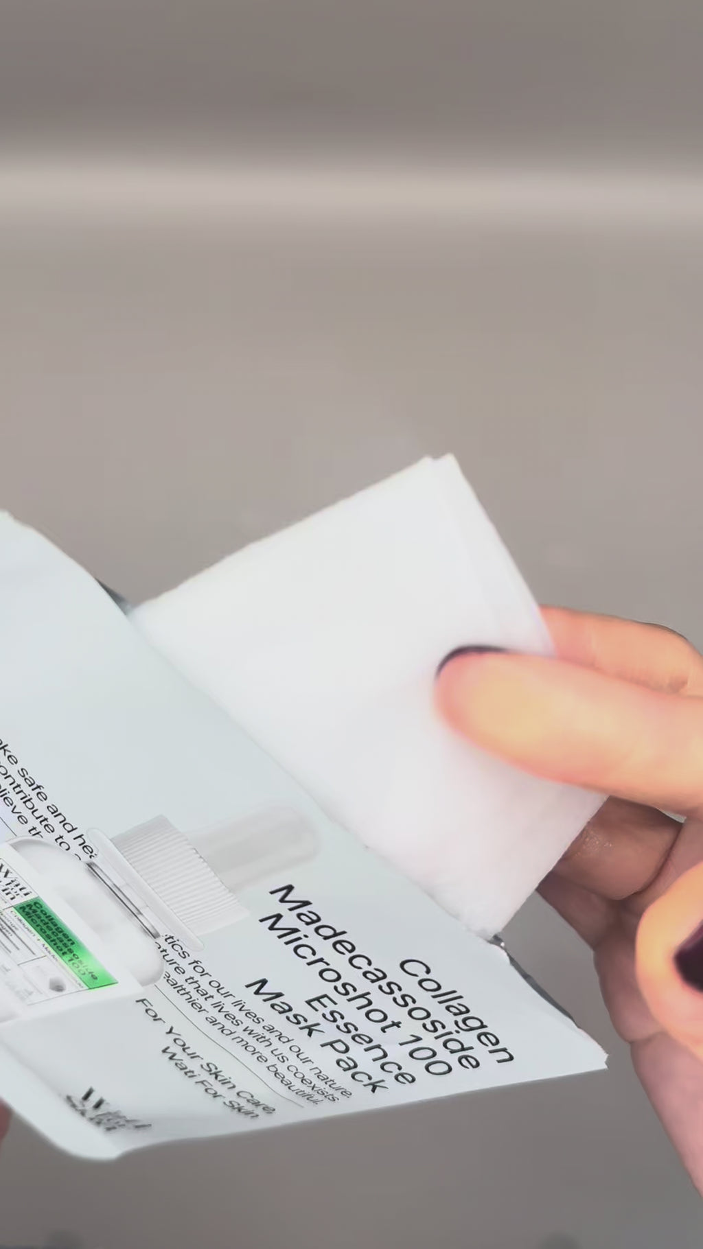 Wati for Skin Collagen Madecassoside Microshot 100 Essence Mask