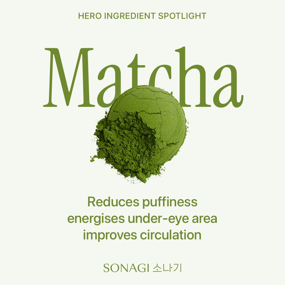 Matcha Hydrogel Collagen Eyepatches